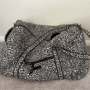 Vera Bradley Cheetah Print Large Travel Duffel Bag